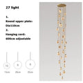 Nordic Marble Pendant Light With Polished Copper Finish