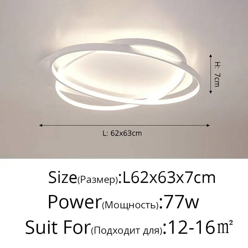 DecorBites™ Dimmable Ceiling Chandeliers for Living Bedroom Dining Room Lighting