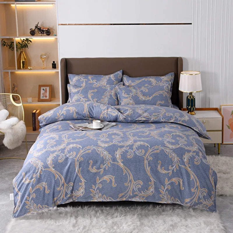 DecorBites™ Leopard Print Soft Bedding Set Duvet Cover Kit - High Quality, Skin Friendly, Comfortable