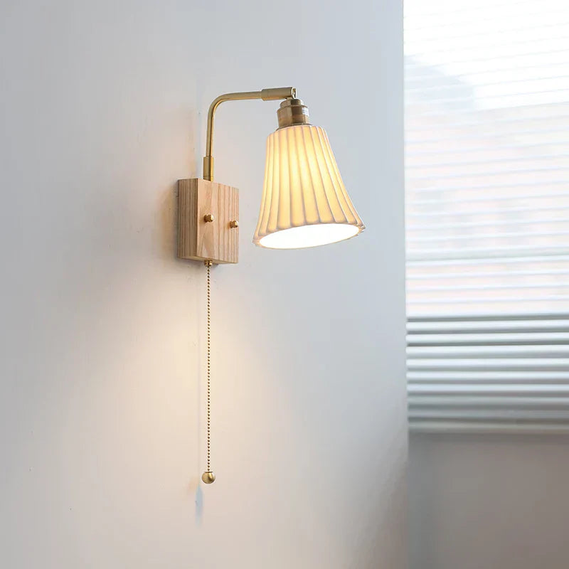DecorBites™ Ceramic LED Wall Sconce Rotatable Modern Vanity Light