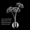 DecorBites™ Crystal Dandelion LED Floor Lamp for Living Room Bedroom Decor