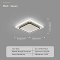 DecorBites™ Crystal LED Ceiling Lights for Elegant Home Entrance with Minimalist Design