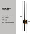 DecorBites™ 360° Rotation LED Wall Lights for Sofa Background, Black Wall Sconce Fixtures