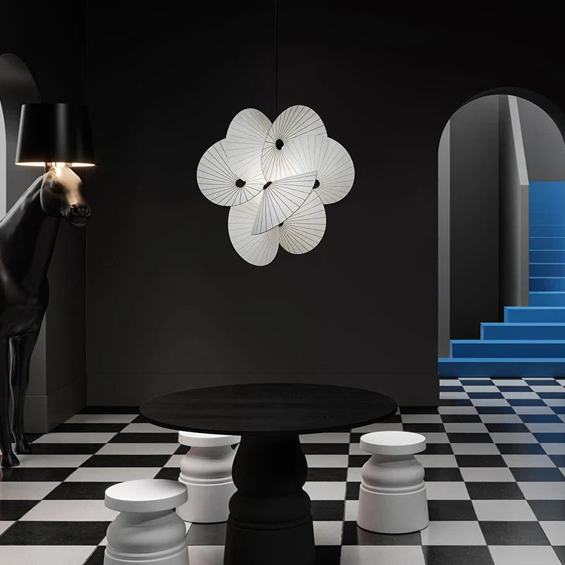DecorBites™ Cloth Minimalist LED Chandelier Ceiling Pendant for Home Decor