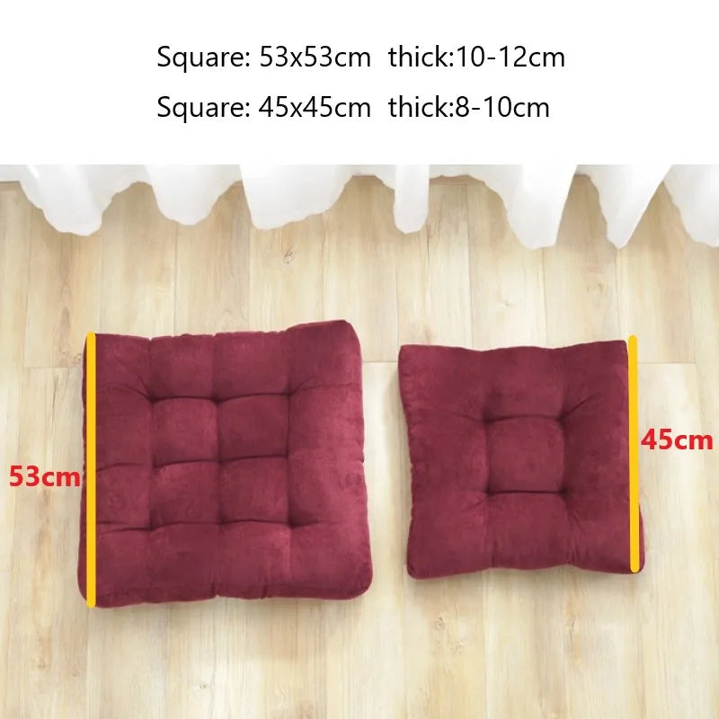 DecorBites™ Corduroy Floor Seat Cushion for Yoga Meditation & Relaxation