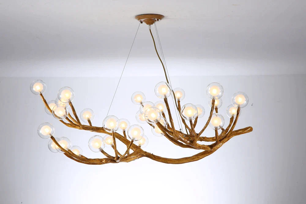 DecorBites™ Glass Bubble LED Pendant Light for Stylish Home Decor and Lighting Fixtures
