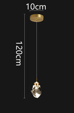 Modern Crystal Staircase Chandelier Pendant Light