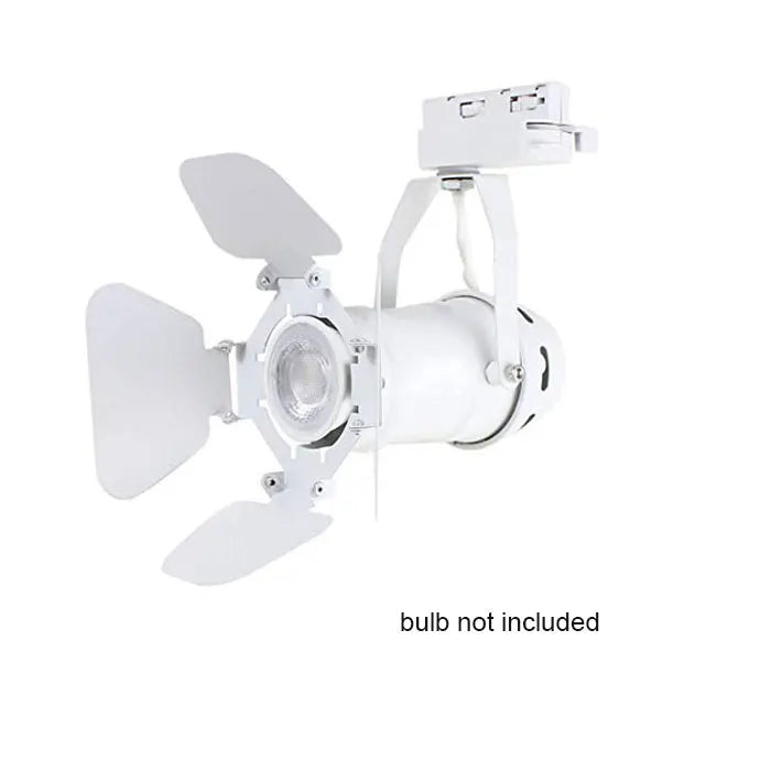 DecorBites™ 4-Light Industrial Track Spotlight for Mall Exhibition Office LED Lighting