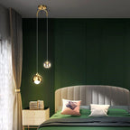 Modern Glass Globe Pendant Light