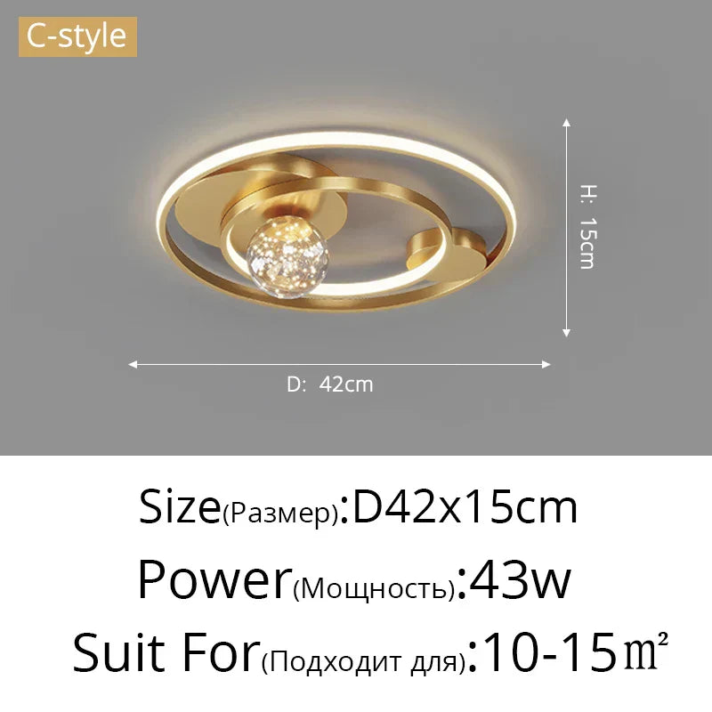 DecorBites™ Gypsophila Chandelier: Modern Ceiling Mounted Light for Home, Living Room, Bedroom