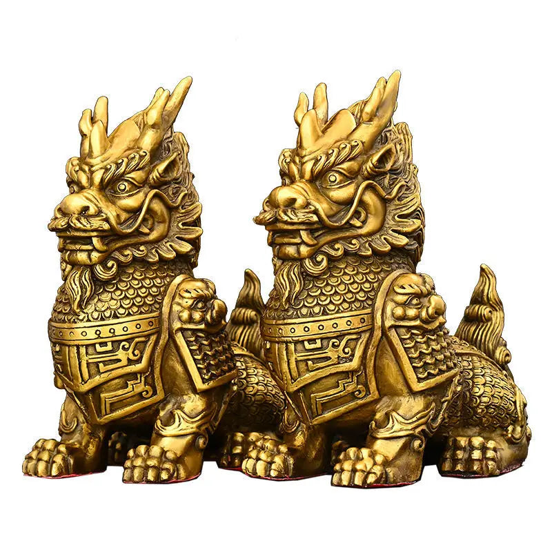 DecorBites™ Copper Unicorn Ornaments: Home & Office Decor Crafts