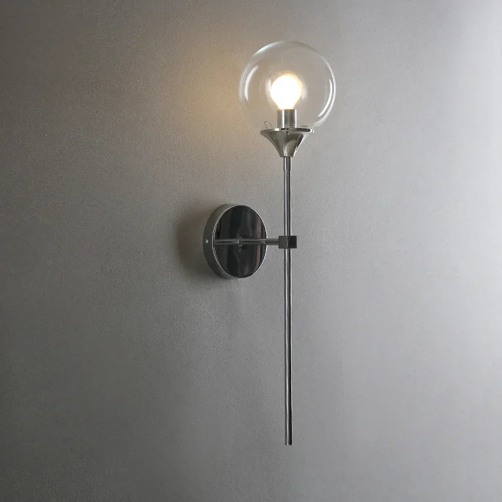 DecorBites™ مصباح حائط زجاجي ذهبي LED داخلي للمطبخ والحمام