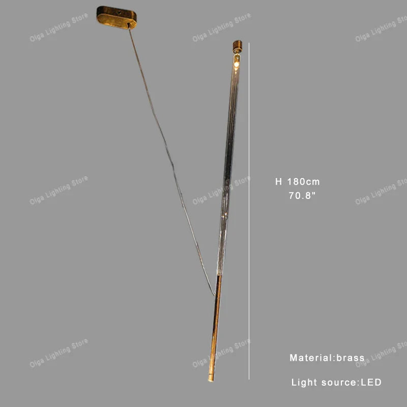 مصباح DecorBites™ الصناعي الاسكندنافي LED المعلق لديكور غرفة الطعام