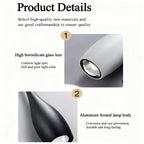 MARPOU Minimalist Adjustable Touch Pendant Light