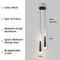 Nordic Black and Gold Aluminum Cord Pendant Light