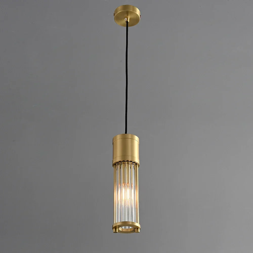 DecorBites™ Glass Shade Pendant Lights for Kitchen Island - Adjustable Ceiling Chandeliers for Dining Room