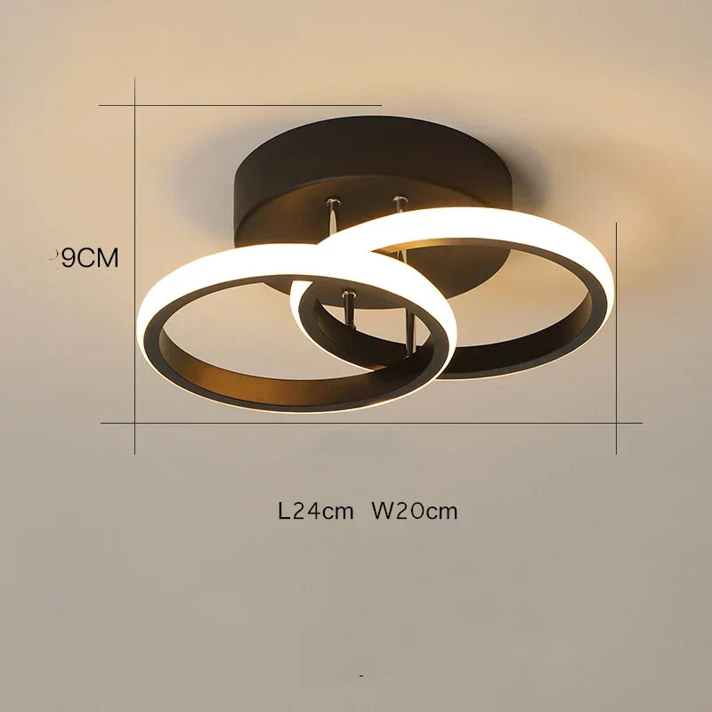 مصابيح سقف الممر LED من DecorBites™ لإضاءة المنزل في غرفة النوم وغرفة المعيشة والممر