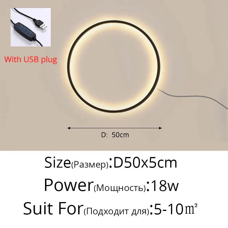 DecorBites™ Elegant Round Wall Sconces for Home Indoor Lighting