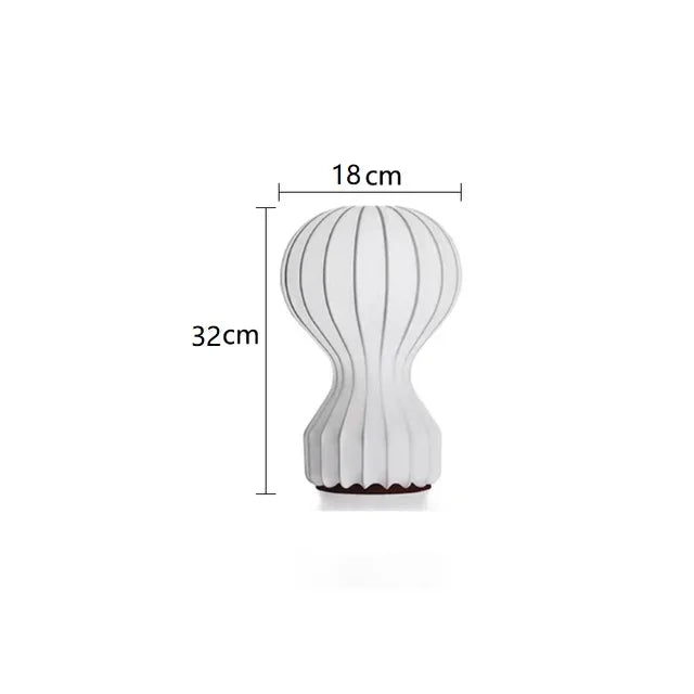 DecorBites™ Gatto Silk Table Lamp: Nordic Designer Novelty for Home Decor, Living Room, Bedroom
