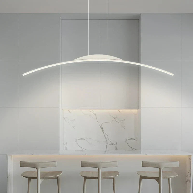 مصباح قلادة LED من DecorBites™ - إضاءة معلقة بسيطة لغرفة الطعام وديكور المنزل