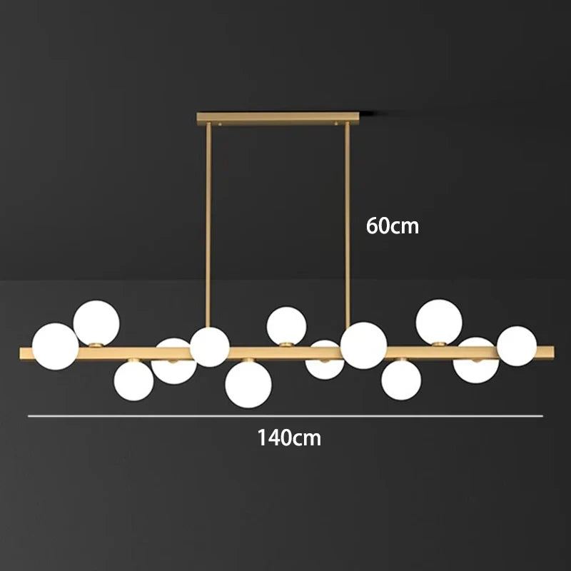 ثريات DecorBites™ LED المتدلية للديكورات المنزلية الحديثة والإضاءة الداخلية