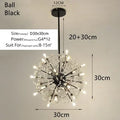 DecorBites™ Crystal Bionic Petals Chandelier for Living Dining Bedroom Hall Hotel Decor