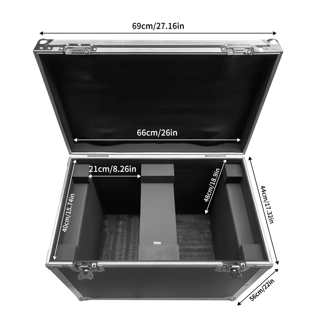 DecorBites™ G-Tour Style Case for 2 230W Beam Gobo Trigeminal Moving Head Light