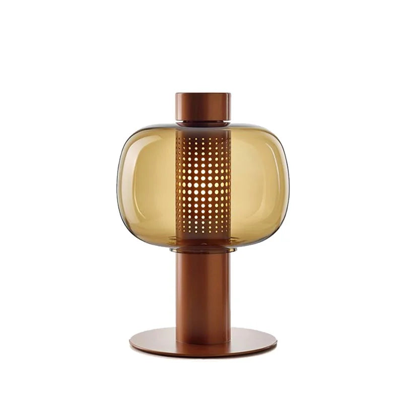 DecorBites™ Glass Table Light: Modern Light Luxury Bedside Lamp