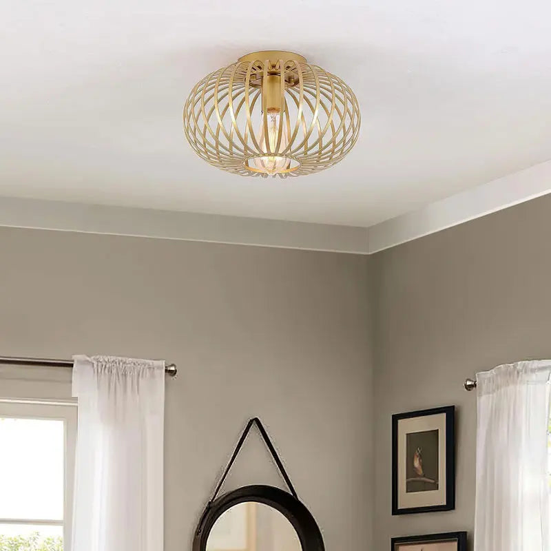 DecorBites™ Iron Art Ceiling Light for Living Room Bedroom Hallway Kitchen Balcony