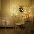 DecorBites™ LED White Birch Tree Table Lamps for Home Holiday Decor, Party, Wedding
