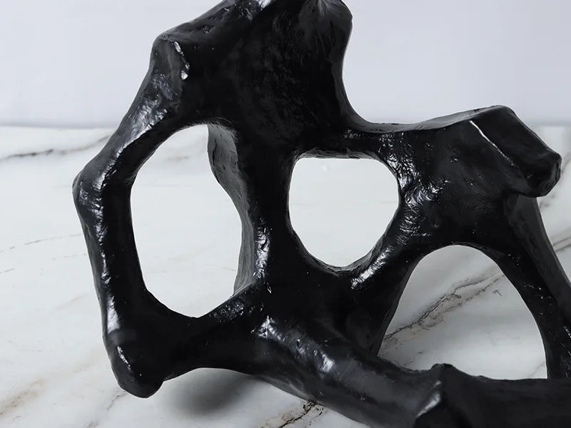 DecorBites™ Abstract Skeleton Decor Figure Sculpture | Home Decoration Figurine