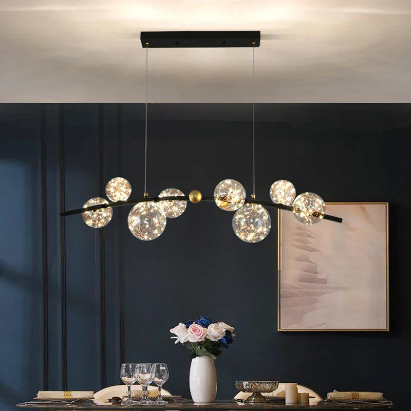 ثريا DecorBites™ LED: إضاءة داخلية فاخرة للمعيشة العصرية أو المطبخ أو غرفة الطعام