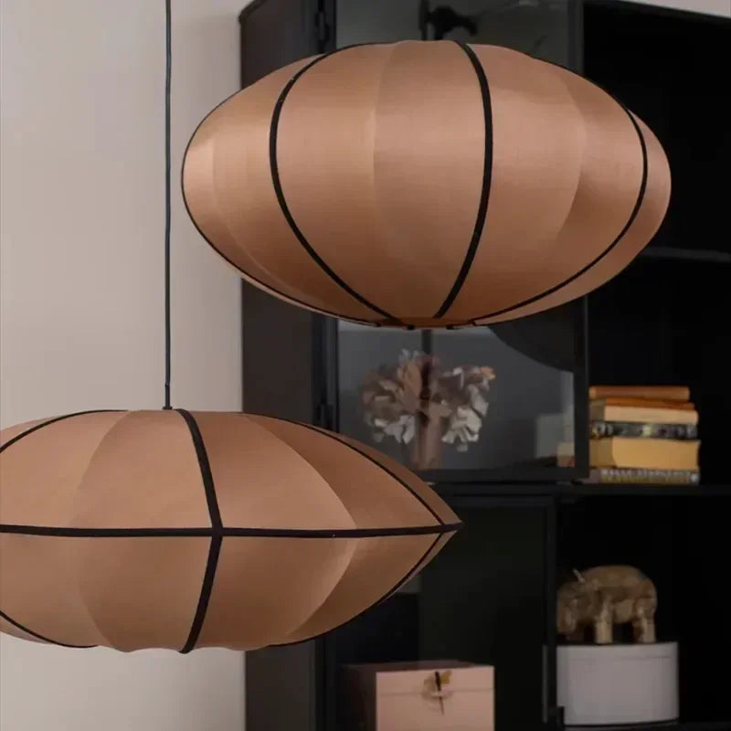 DecorBites™ مصباح معلق مظلة يابانية - فانوس سقف LED لغرفة المعيشة وغرفة النوم والمكتب