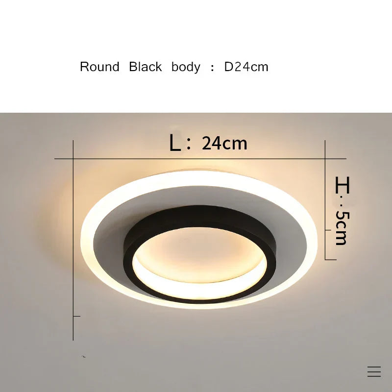مصابيح سقف الممر LED من DecorBites™ لإضاءة المنزل في غرفة النوم وغرفة المعيشة والممر