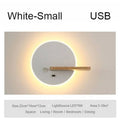 DecorBites™ LED Wall Lamp with USB Charging Port and Switch - Indoor Lighting for Bedside