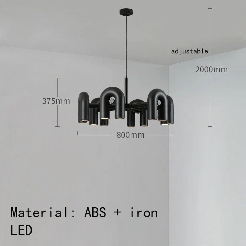 DecorBites™ Cirkus Tube Wall Sconce: إضاءة ليلية بسيطة ومصباح قراءة بجانب السرير