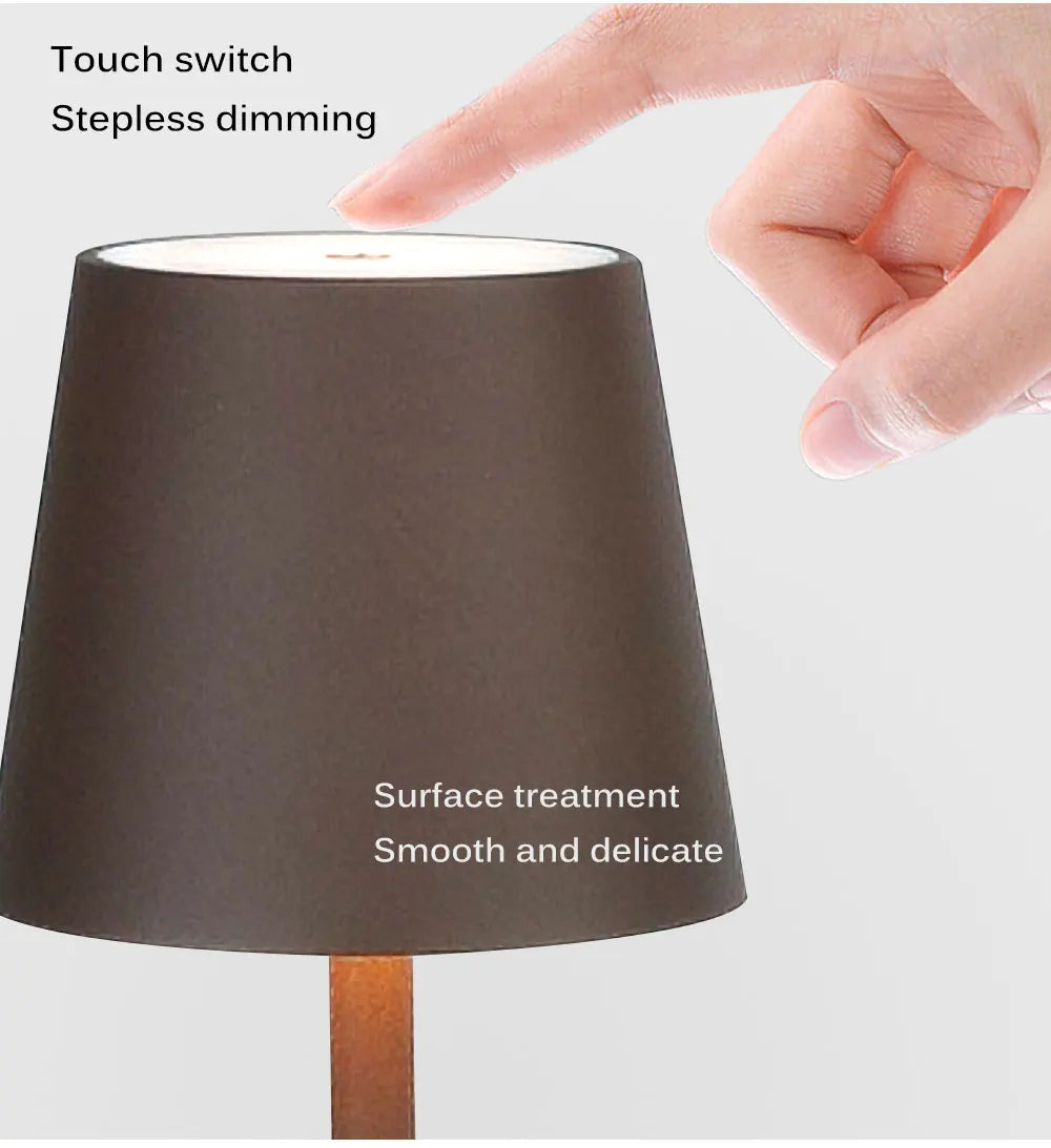 DecorBites™ 2023 Plodina USB Rechargeable Acrylic Table Lamp