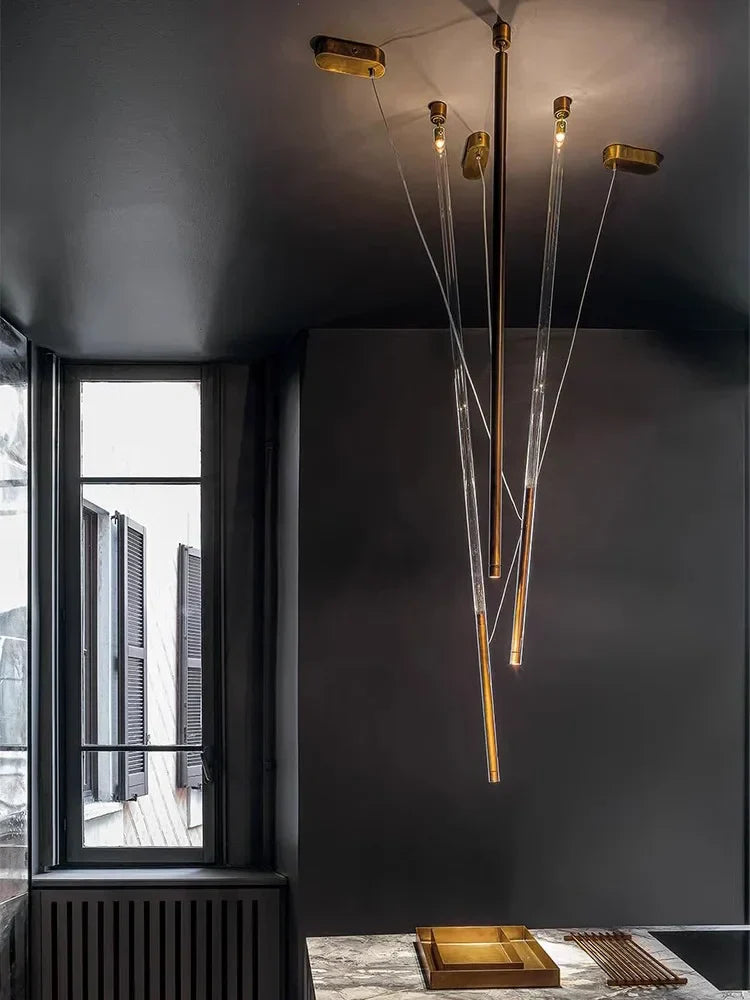 مصباح DecorBites™ الصناعي الاسكندنافي LED المعلق لديكور غرفة الطعام