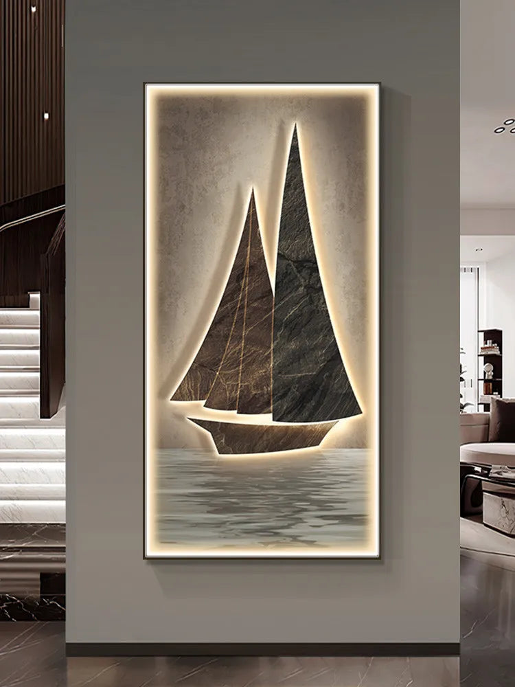 مصباح جداري DecorBites™ LED لديكور جداري إبداعي عصري في غرفة النوم وغرفة المعيشة وغرفة الدراسة