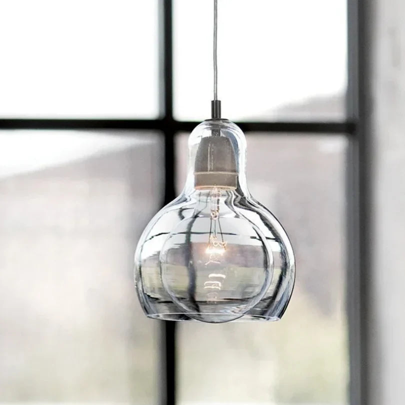 DecorBites™ Glass Pendant Lights Modern Indoor Decoration Ceiling Lamp