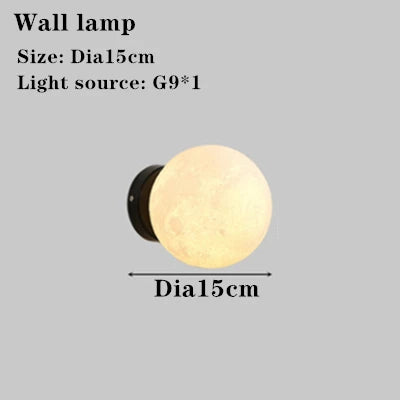 DecorBites™ Moon Floor Lamp LED Living Room Study Bedroom Tripod Wall Light