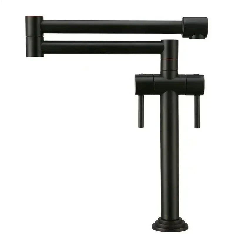 Robinet de cuisine DecorBites™ : Mitigeur d'évier monté sur plan en laiton massif, disponible en plusieurs finitions