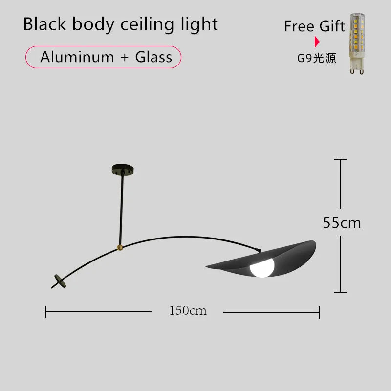 DecorBites™ Adjustable LED Pendant Chandelier for Modern Home Decor & Lighting