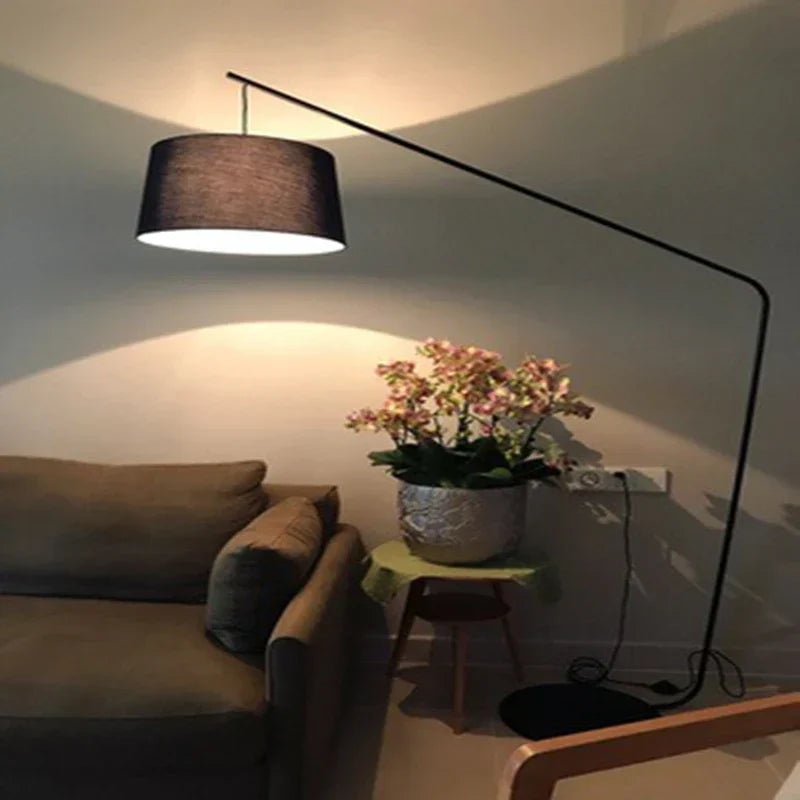 مصباح أرضي LED DecorBites™ لصيد الأسماك - تحكم عن بعد، إضاءة للدراسة وغرفة النوم وغرفة المعيشة