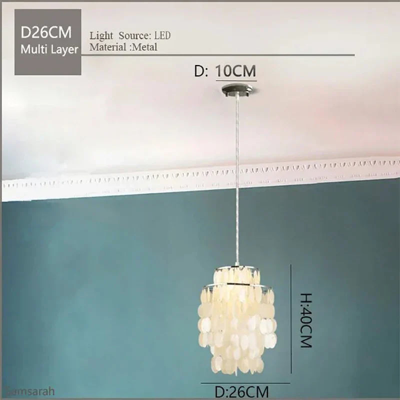 ثريا بمصباح معدني من الكروم الذهبي من ™DecorBites للمطاعم وغرف المعيشة وقاعات الفنادق