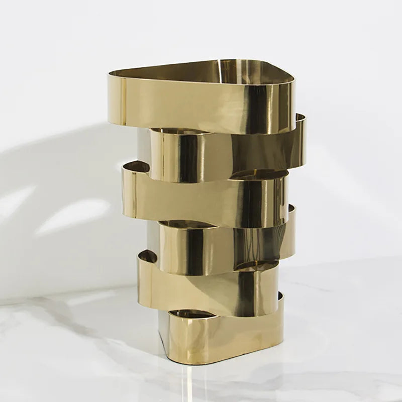 DecorBites™ Geometric Vase for Creative Flower Arrangements