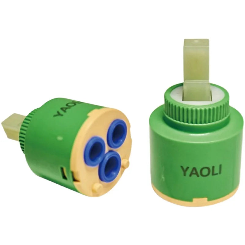 DecorBites™ 40mm Ceramic Faucet Cartridge: Durable Valve for 500,000 Uses