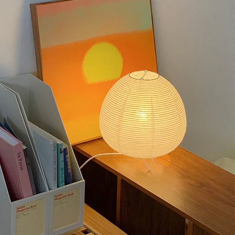 مصباح طاولة فانوس LED من DecorBites™ لديكور المنزل الاسكندنافي وإضاءة داخلية