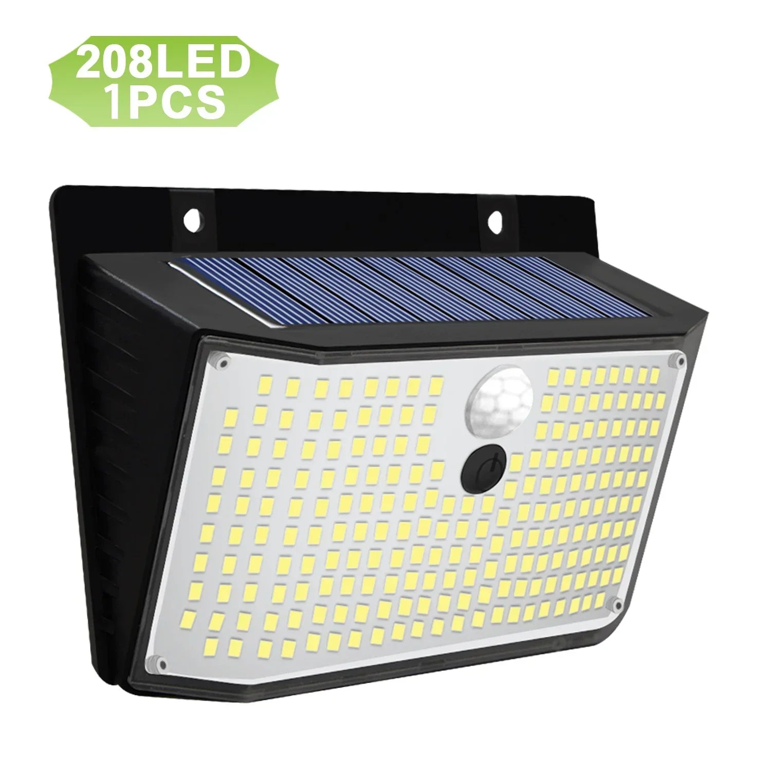 DecorBites™ 138 LED Solar Wall Lamp Security Motion Sensor 3 Modes Fence Yard Deck