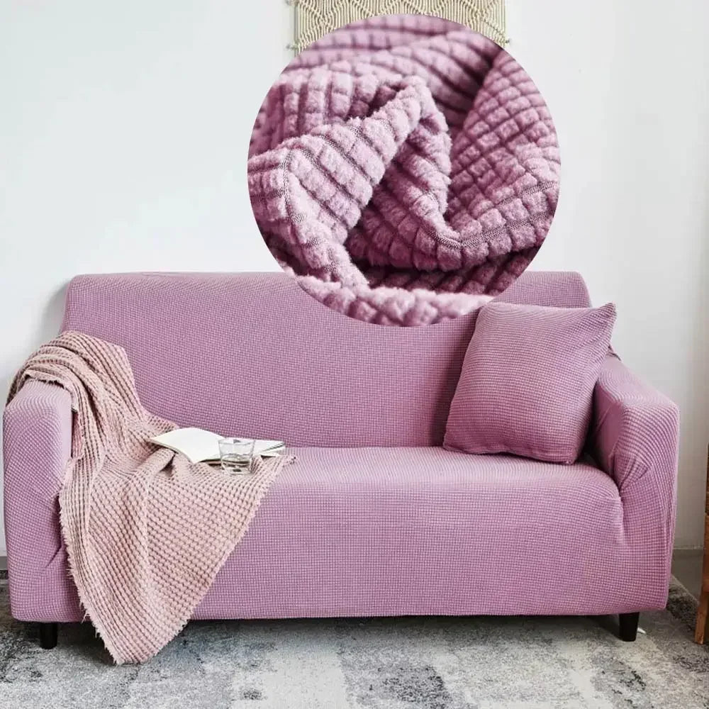 DecorBites™ Cozy Fleece Sofa Slipcover in Multiple Sizes